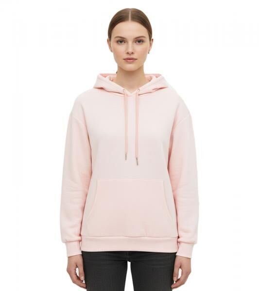 ZWILLINGSHERZ Hoodie Damen Sweat-Pullover Kapuzenpullover mit Tasche 46093-13 Rosa