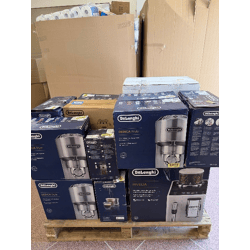 COFFEE MACHINES – DELONGHI – AMAZON RETURNS FOR RESALE – 75% BELOW RETAIL – UNTESTED – 24 ITEMS – 48,18€/ITEM - 7,87€/KG - P99259
