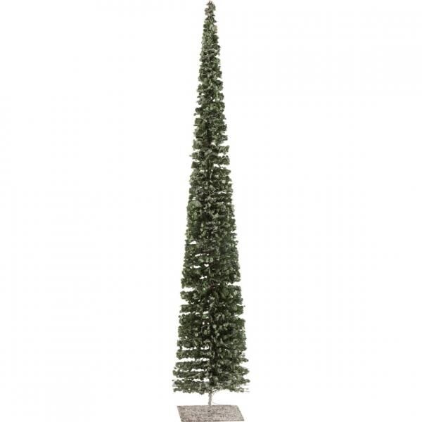 J-line Christmas Tree with Snow, Green, 79 cm