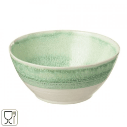 J-line Noa Porcelain Bowl, Green, 14 cm