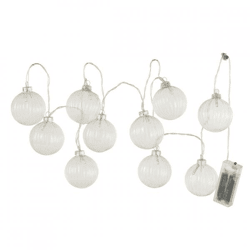 J-Line LED-Lichterkette, batteriebetrieben, 165 cm
