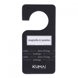 Kumai Duftanhänger Magnolie & Jasmin, schwarz, 15,5 cm