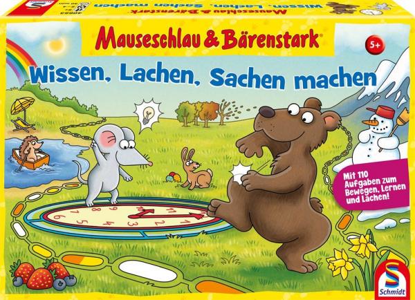 Mauseschlau & B&auml;renstark - Wissen, Lachen, Sachen Machen - Kinderspiel