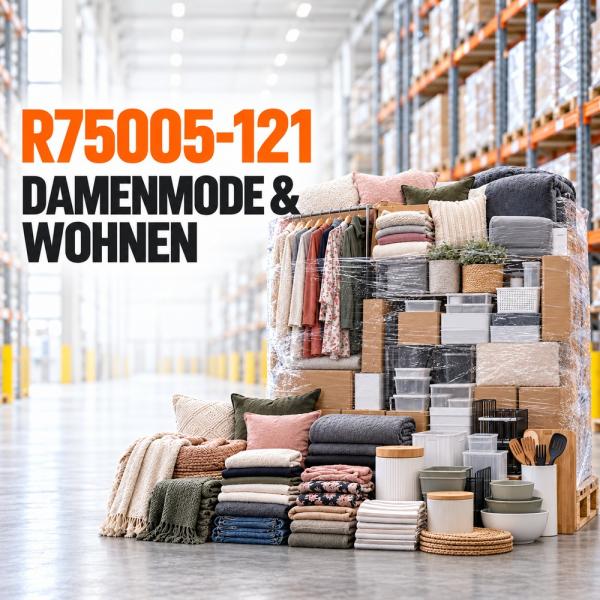 Neuwarenpalette R75005-121 | Damenmode und Wohnen | 118 Teile