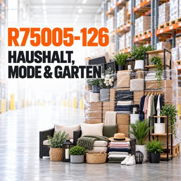 Neuwarenpalette R75005-126 | Haushalt, Mode und Garten | 136 Teile