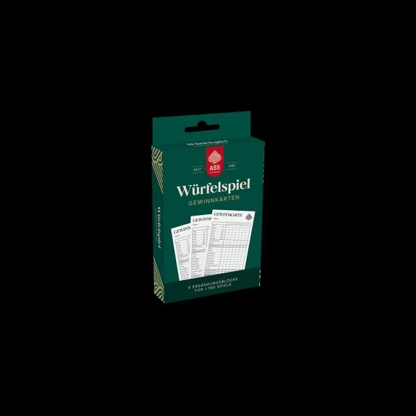 ASS Altenburger 22517119 - W&uuml;rfelspiel Gewinnkarten