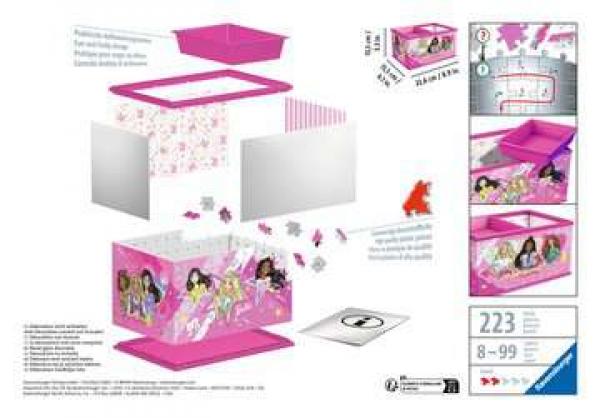 Aufbewahrungsbox Barbie - Puzzle - 216 Teile