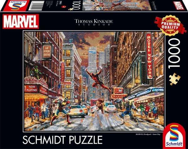 Deadpool - Snow Day - 1000 Teile Puzzle