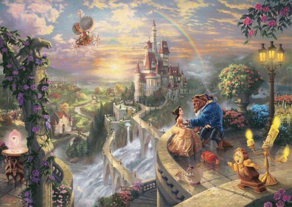 Disney - Beauty and the Beast, 1000 Teile - Puzzle