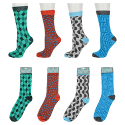 Herren Socken Color 4/s