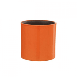 J-Line Blumentopf Flek XS orange 14,5 cm