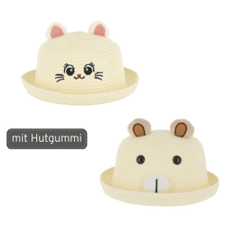 Kinderhut mit Tiergesicht 2/s