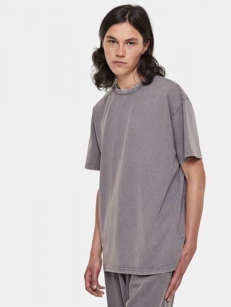 l&auml;ssiges Urban Classics Herren T-Shirt Oversize 240 g/m&sup2; mit Baumwolle Grau