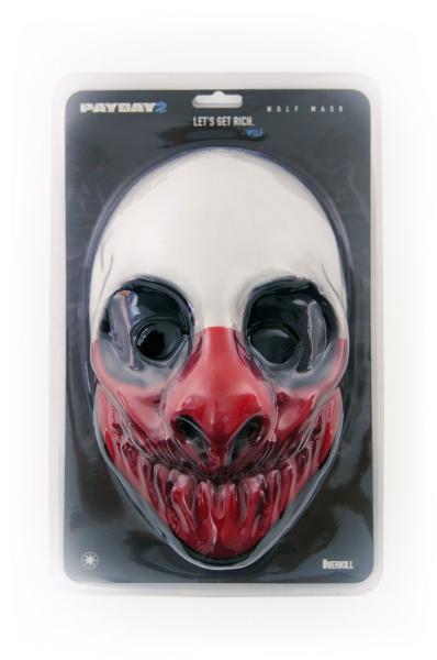 Payday 2 - Vinyl Maske, Wolf