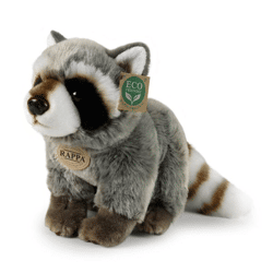 Plüschtier Waschbär - 28 cm
