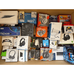 PREMIUM ELECTRONICS AND MIXED TECH – AMAZON RETURNS FOR RESALE – 75% BELOW RETAIL – UNTESTED – €16,71/ITEM - €43,80/KG - P02916-1, EL
