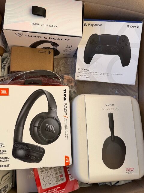 PREMIUM ELECTRONICS AND MIXED TECH – AMAZON RETURNS FOR RESALE – 75% BELOW RETAIL – UNTESTED – €16.71/ITEM - €43.80/KG - P02916-2, EL