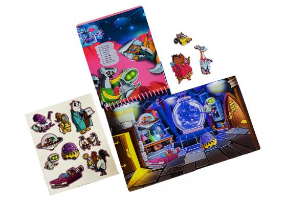 Qwi Toy 3 in 1 Spielbuch - Magische Abenteuer