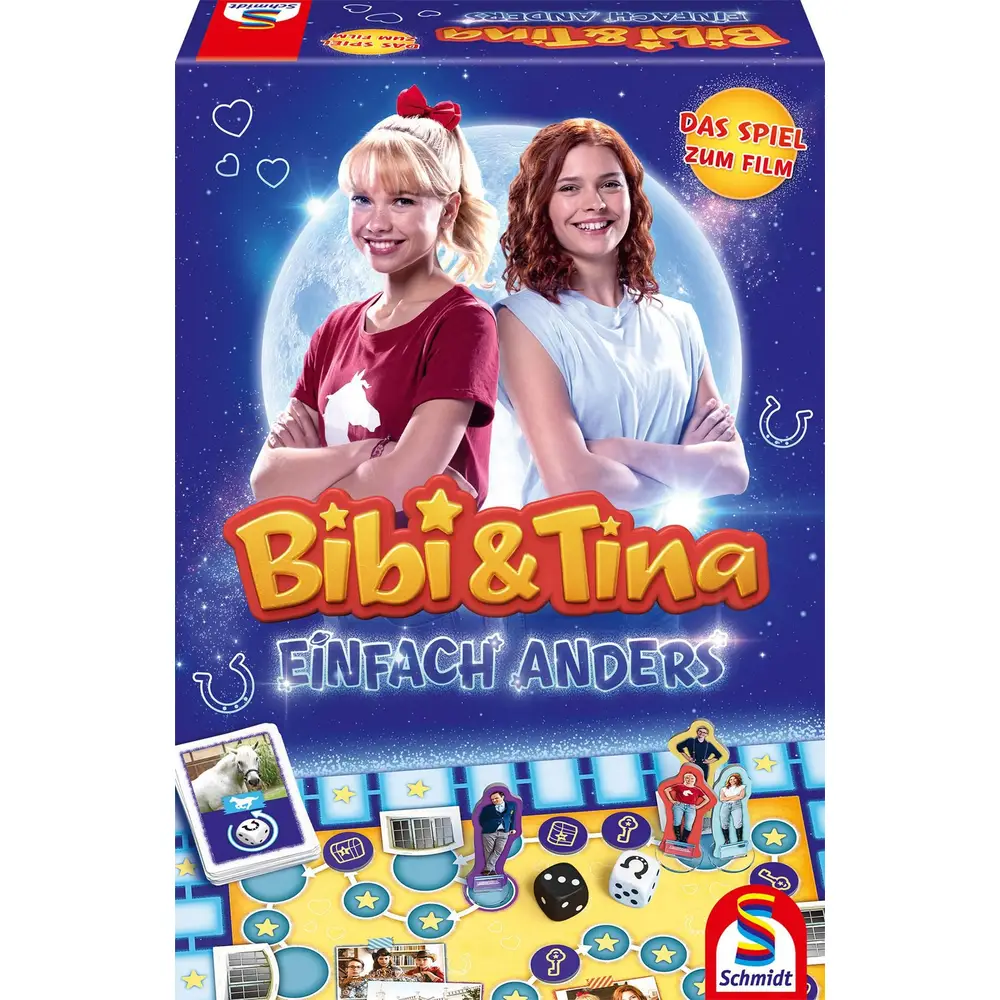 Schmidt Spiele - Bibi & Tina Einfach Anders - Brettspiel