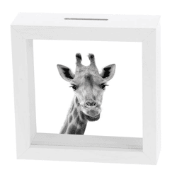 Giraffe Piggy Bank, approx. 13 cm