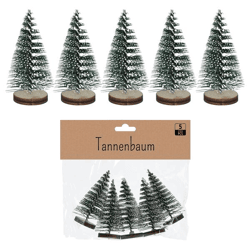 Tannenbaum, 5er Set, ca. 6cmH