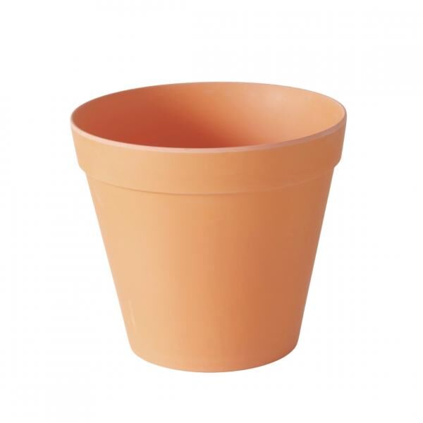 Boltze Blumentopf Bamboo orange 10,5 cm