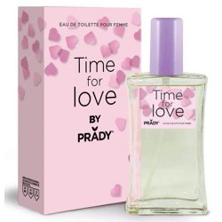 Eau de Toilette for woman 100 ml Time for love - Prady