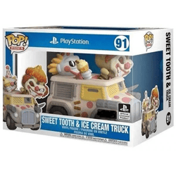 Funko 33878 - Pop! Rides - PlayStation Sweet Tooth & Ice Cream Truck #91