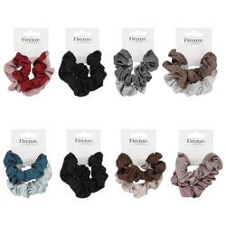 Haargummi Scrunchie, 2er Set, 7/s, ca. 5cmD