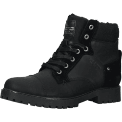 Hochwertige BULLBOXER Stiefelette Schnürschuhe für Jungen ALL518E6LA BKBKK Schwarz