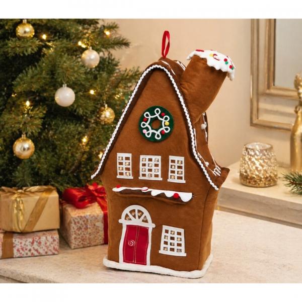 Christmas House LED, Foldable, 60 cm, 3 Assorted Colors