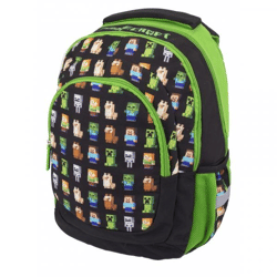 Minecraft - Multi Characters Rucksack AB330 - 39 cm