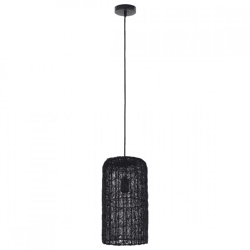 PTMD Hängeleuchte Idris schwarz 41 cm