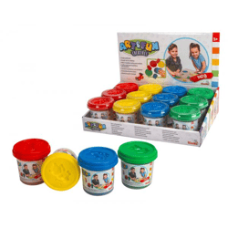 Simba 106328899 - A&F soft putty in a display - 4 assorted
