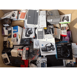 SMALL ELECTRONICS - AMAZON RETURNS FOR RESALE – 75% BELOW RETAIL – UNTESTED – 384 ITEMS – 12,87€/ITEM - 32,30€/KG - P48734, EL
