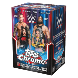 Topps Chrome® WWE Wrestling 2026 - Value Box