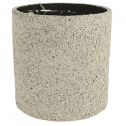D&M Depot Blumentopf „Cicle“, hellgrau, 25 cm