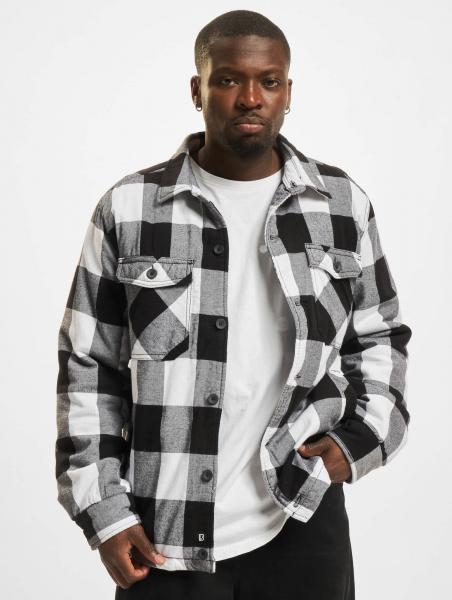 Functional Brandit Men's Jacket with Cotton, White/Black