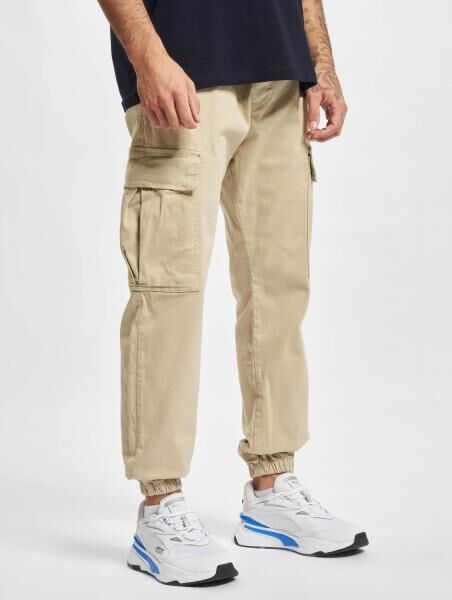 l&auml;ssige 2Y Premium Herren Jeans Stretch Rei&szlig;verschluss Taschen mit Baumwolle Beige