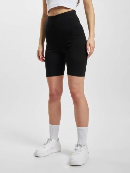 Casual DEF Women's Stretch Shorts with Cotton, Black