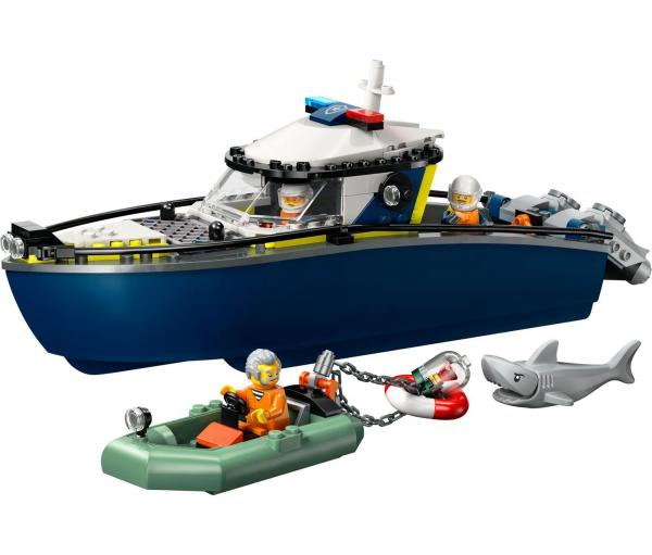LEGO&reg; City 60456 - Verfolgungsjagd im Polizeiboot (264 Teile)