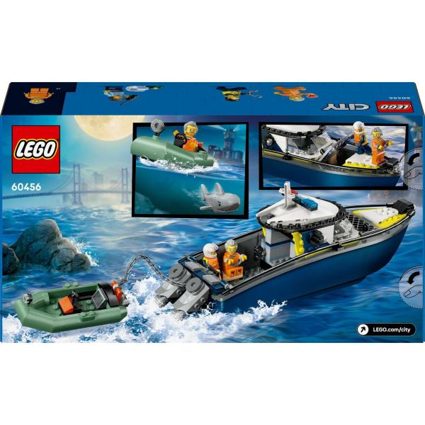 LEGO&reg; City 60456 - Verfolgungsjagd im Polizeiboot (264 Teile)