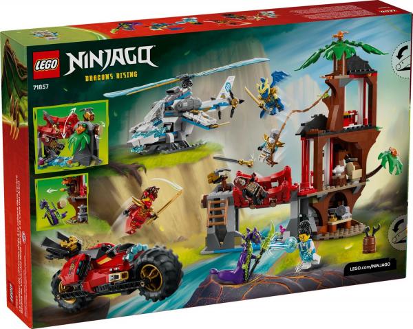 LEGO&reg; NINJAGO - Showdown am Baumhaus mit dem Ninja-Bike (642 Teile)