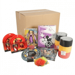 Mischpackung mit Spielzeug und Partyartikeln
