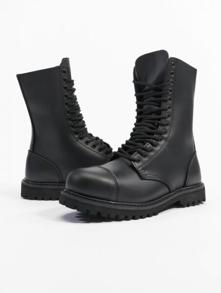 moderne Brandit Unisex Boots Schwarz