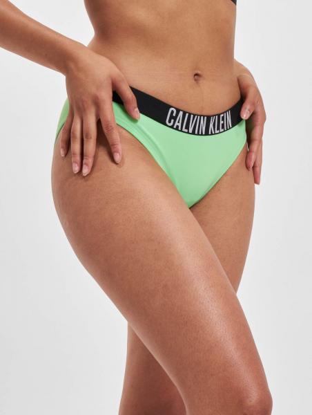 Moderne Calvin Klein Damen Slips mit Stretch Gr&uuml;n