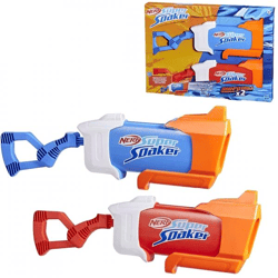 Nerf Super Soaker Rainstorm waterpistolen 55 cm set van 2