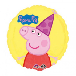 Peppa Pig birthday - foil balloon - 43 cm