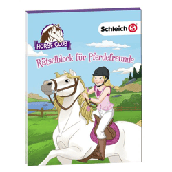 SCHLEICH® Horse Club – Rätselblock für Pferdefreunde