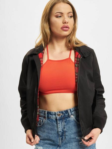 schlichte Brandit Damen Jacke Schwarz